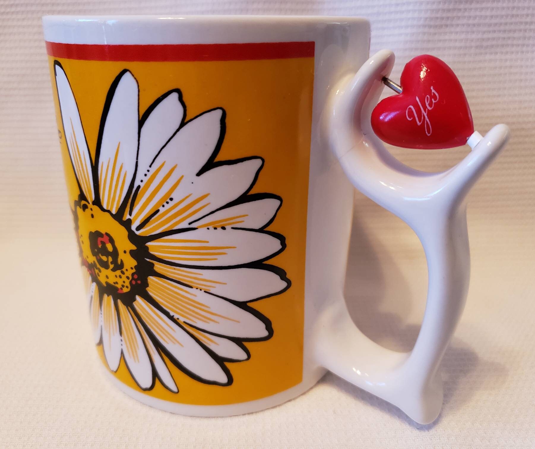 Vintage Spinners Department Dept 56 Coffee Mug Cup Loves Me Etsy