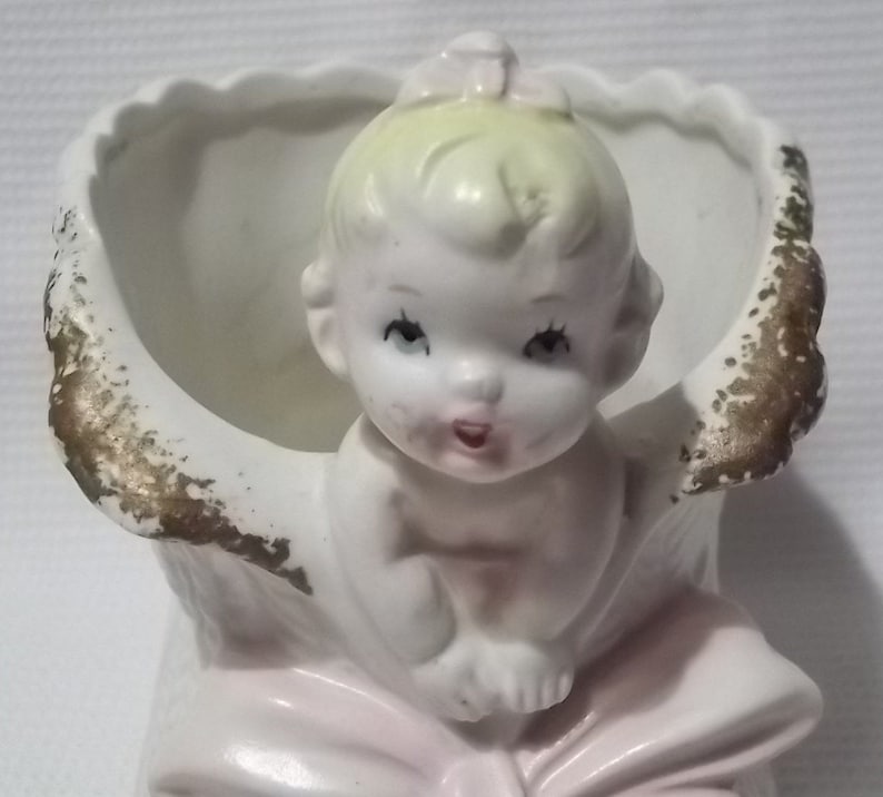 Vintage Parma by AAI Made in Japan Pottery Ceramic Baby Bootie Etsy