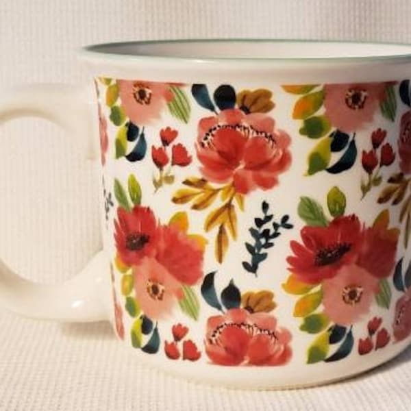 Country Chic Cottage Mug Etsy