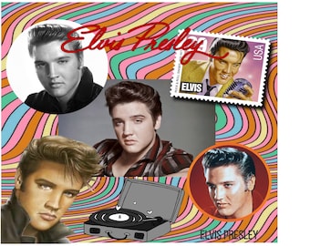Elvis Presley Tumbler: Stainless Steel Iced Coffee Cup