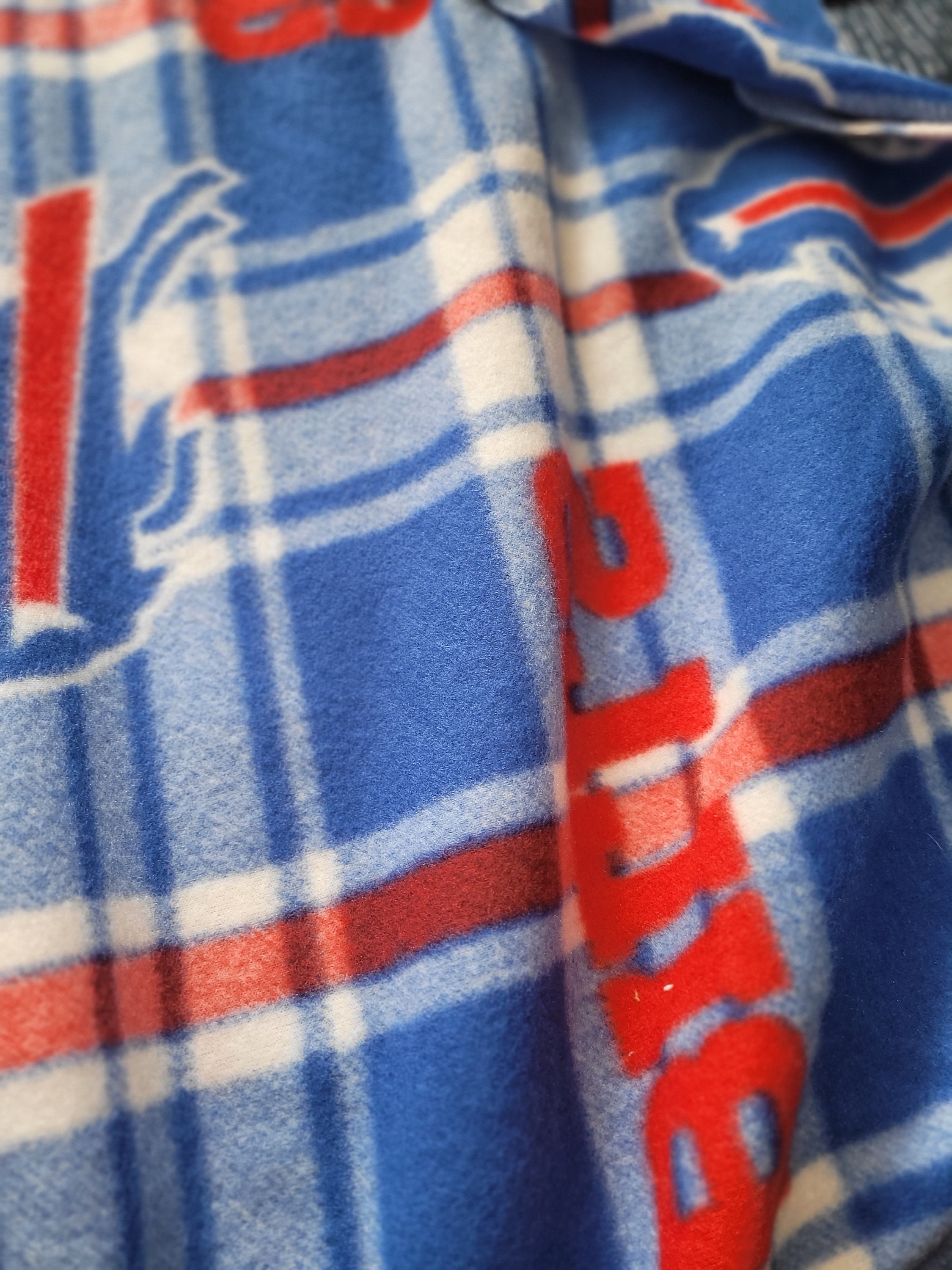 Buffalo bills top sweatshirt blanket
