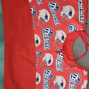 NEW ENGLAND PATRIOTS Shoulder Wrap, Patriots Hot/Cold, Microwave wrap, Flax Seed and Lavender Heating Pad,  Pain Relief Patriots Game,