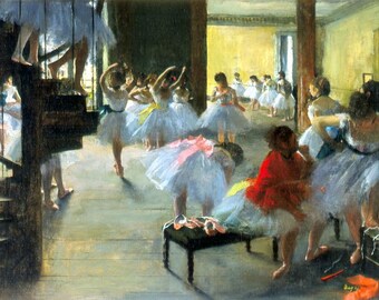 Laminated placemat Degas The Dance Class