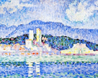 Laminated placemat Signac "Antibes"