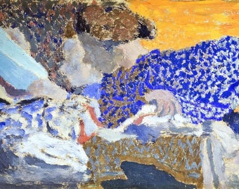 Laminated placemat Vuillard Two Seamstresses in the Workroom
