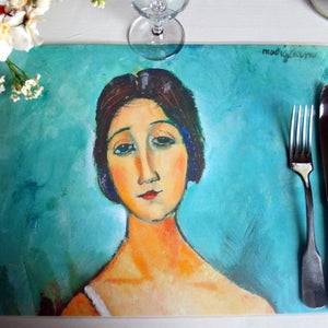 Set de table plastifié Modigliani Christina image 6