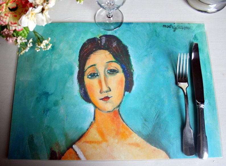 Set de table plastifié Modigliani Christina image 6