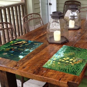 Set de table plastifié Douanier Rousseau Dans la forêt tropicale image 6