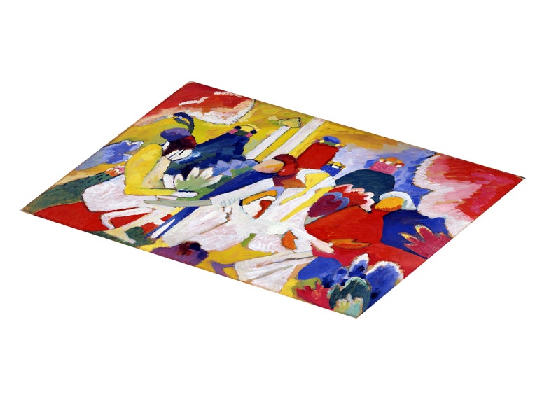 Laminated placemat Kandinsky Oriental image 2