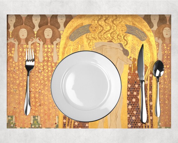 Humorous plasticized table set don/'t talk full mouth