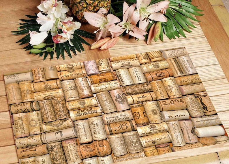 Plastic Placemat Wine Corks - Etsy