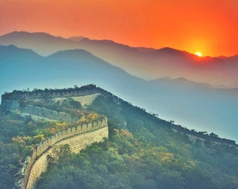 Laminated placemat Great Wall of China