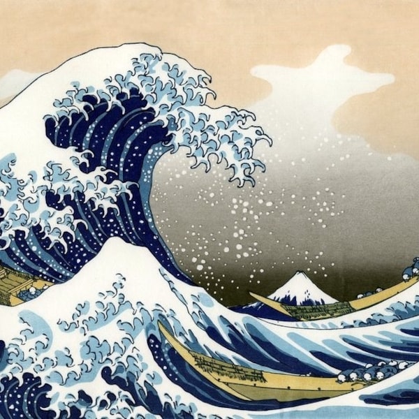 Set de table plastifié Hokusai La Vague