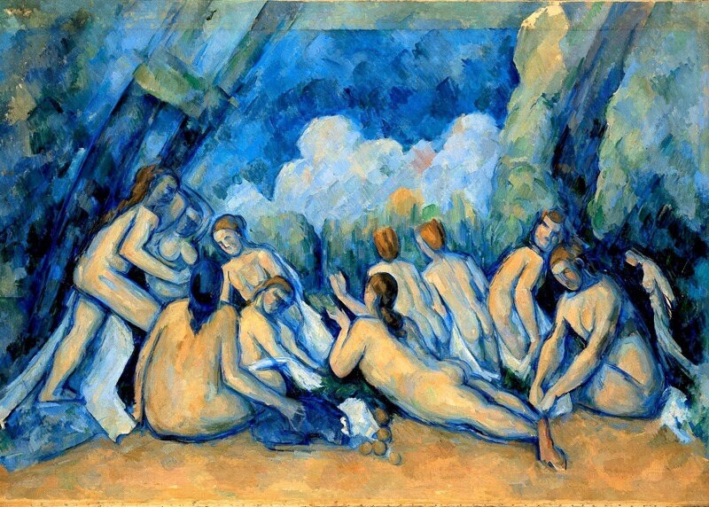 Set de Table Plastifié Cézanne Les Baigneuses