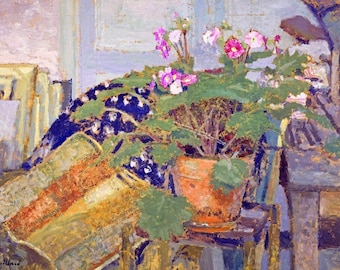 Laminated placemat Vuillard The Flowerpot