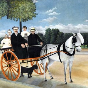 Laminowana podkładka Douanier Rousseau La Carriole du Père Juniet