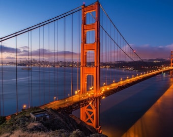 Laminated placemat United States San Francisco Golden Gate