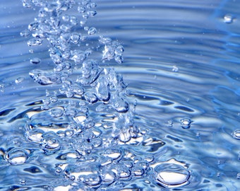 Laminated placemat water bubbles