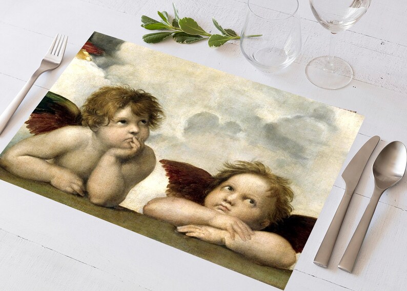 Laminated placemat Raphael Angels imagem 5