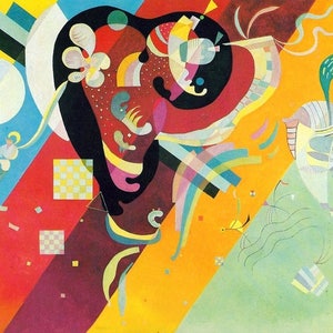 Laminated placemat Kandinsky Composition number 9