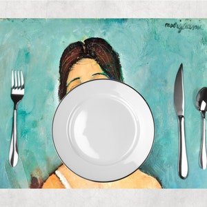 Set de table plastifié Modigliani Christina image 4
