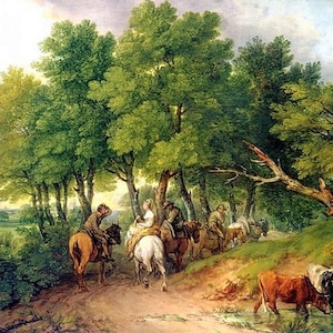 Tovaglietta laminata Gainsborough Ritorno dal mercato