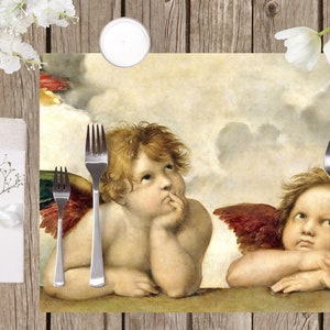 Laminated placemat Raphael Angels imagem 3