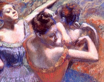 Laminated placemat Degas Dancers