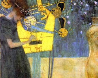 Original plastic placemat Klimt Music