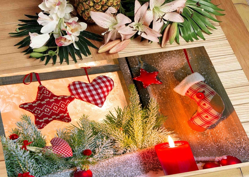 Laminated Placemat Christmas Decor A3 Size Washable Table Etsy UK