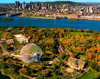 Laminated placemat Canada Quebec Montreal
