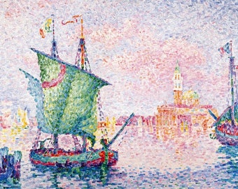 Laminated placemat Signac Venice