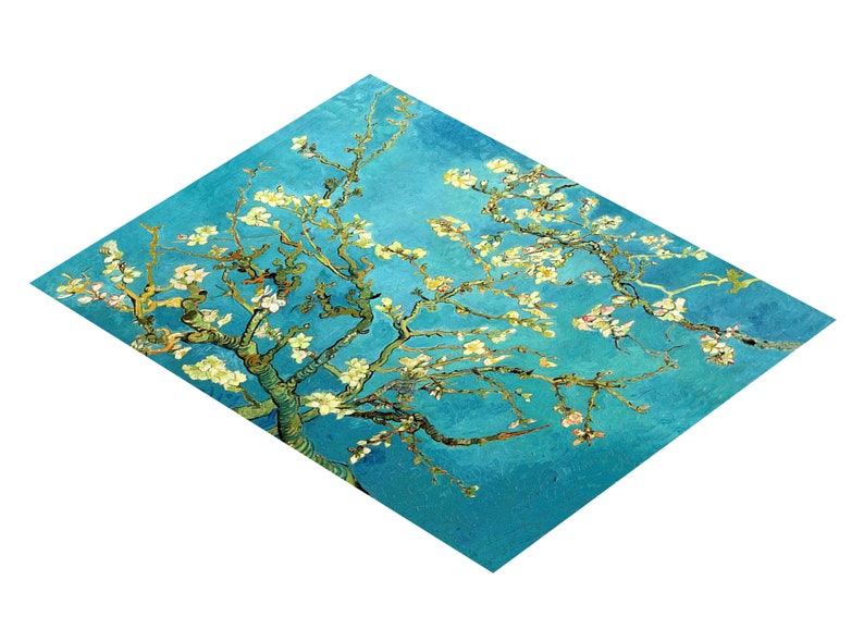 Set de table plastifié Van Gogh Amandier en fleurs image 3
