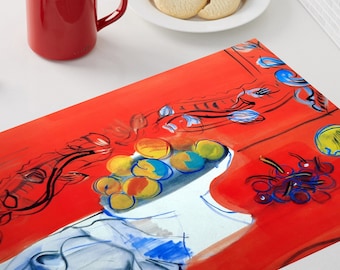 Raoul Dufy plastic Placemat "Fruit bowl"
