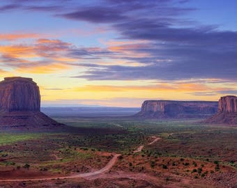 Laminated placemat United States Monument Valley