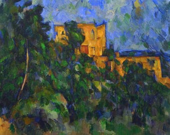 Laminated placemat Cezanne The Black Castle