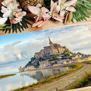 Tovaglietta laminata Francia Mont-Saint-Michel