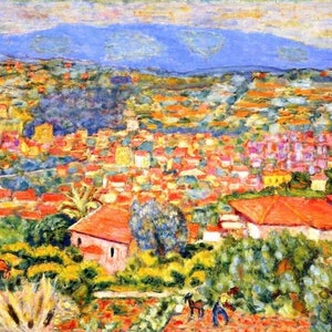 Tovaglietta laminata Bonnard Vista di Le Cannet