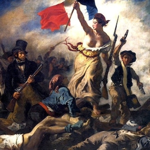 Tovaglietta laminata Delacroix La libertà che guida il popolo