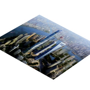 Laminated placemat Shanghai Skyscrapers image 2