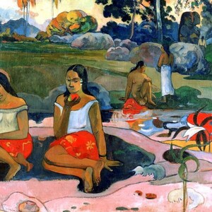 Tovaglietta laminata Gauguin Nave Nave Moe