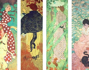 Laminated placemat Bonnard Women in the garden