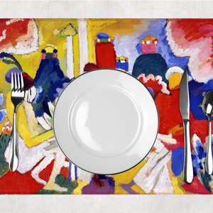 Set de table plastifié Kandinsky Oriental image 4
