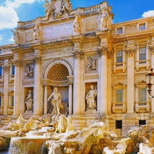 Tovagliette laminate Italia Roma Fontana di Trevi