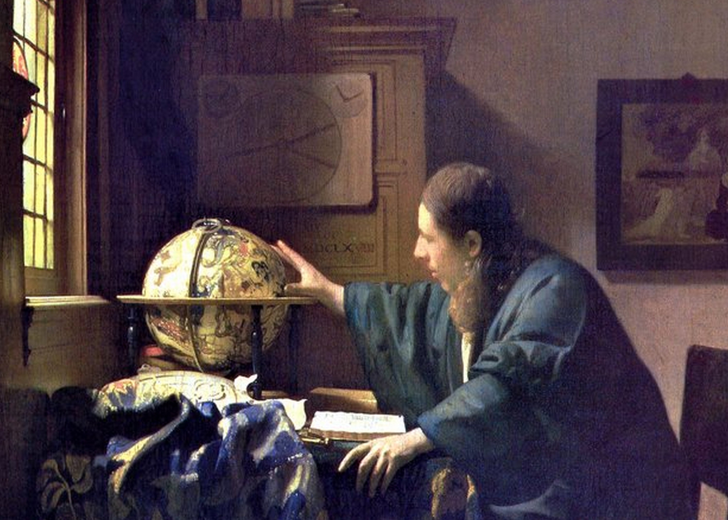 Set de Table Plastifié Vermeer L'astronome