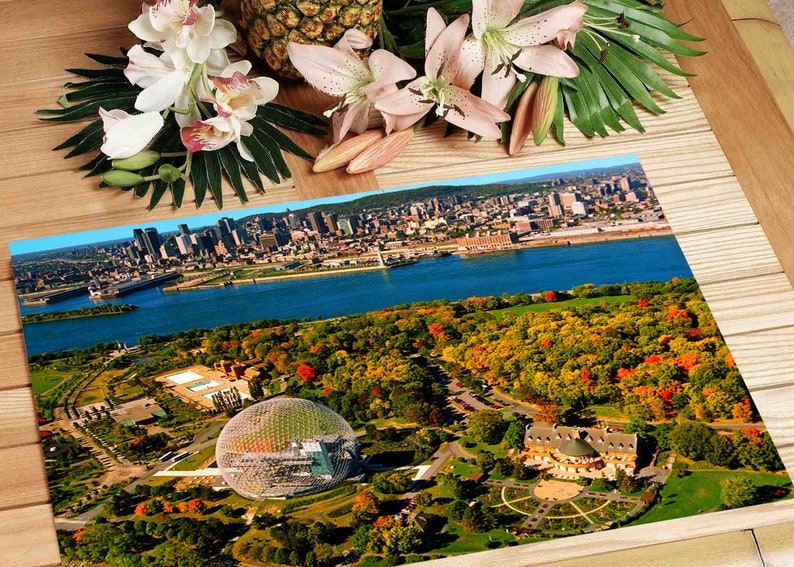 Laminated Placemat Canada Quebec Montreal Etsy Canada