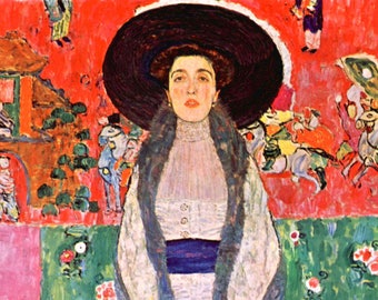 Original plastic placemat Klimt Portrait of Adele Bloch Bauer number 2