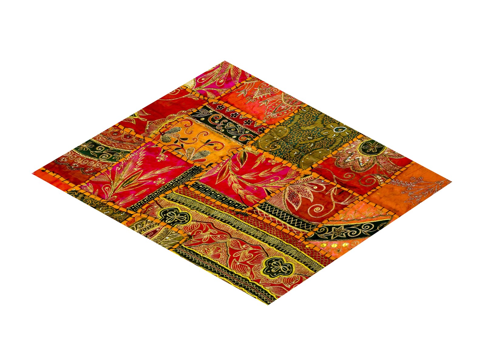 Laminated placemat Indian fabric Etsy