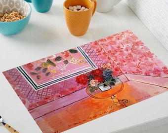 Raoul Dufy plastic Placemat "Thirty years or La Vie en rose"