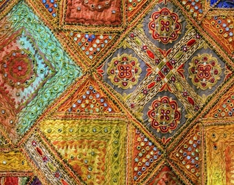 Laminated placemat indian fabric number 2